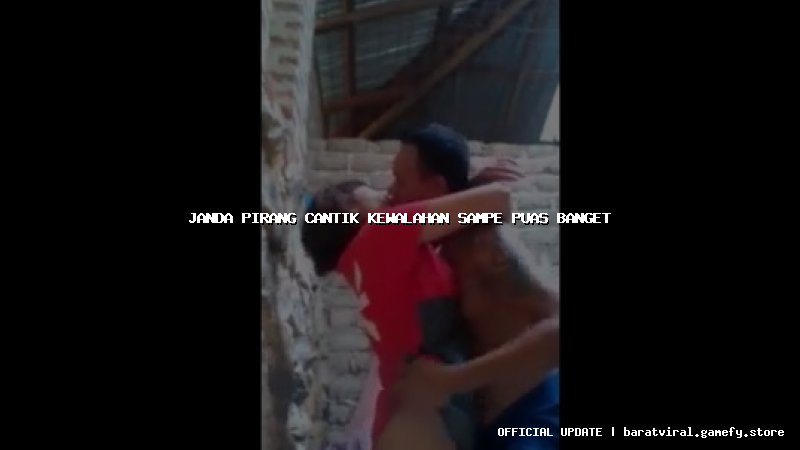 janda pirang cantik kewalahan sampe puas banget