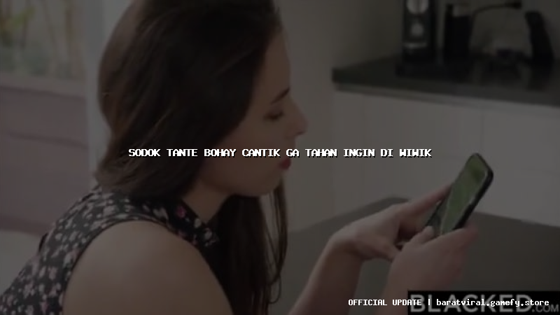 sodok tante bohay cantik ga tahan ingin di wiwik